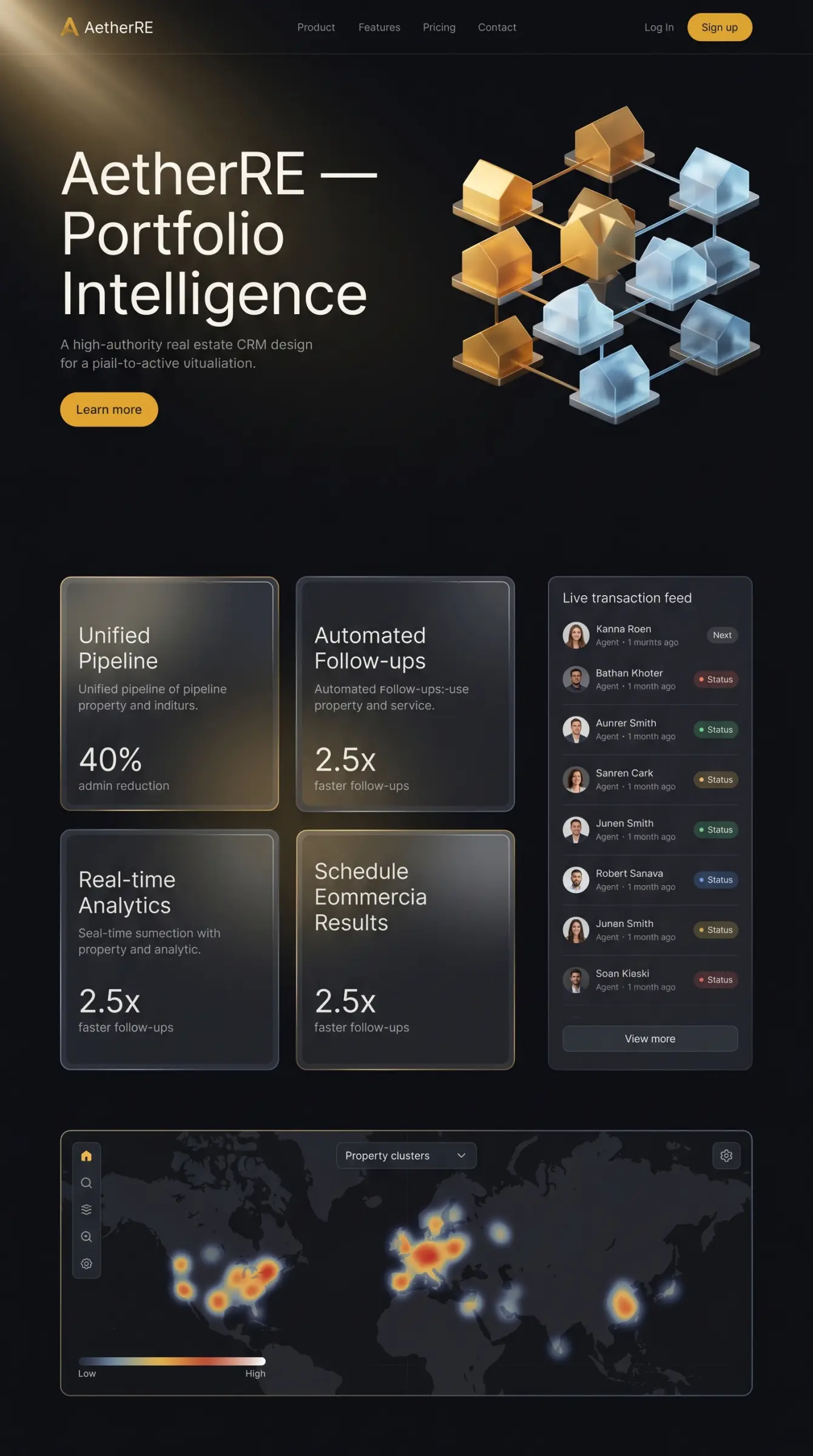 Main Landing Page