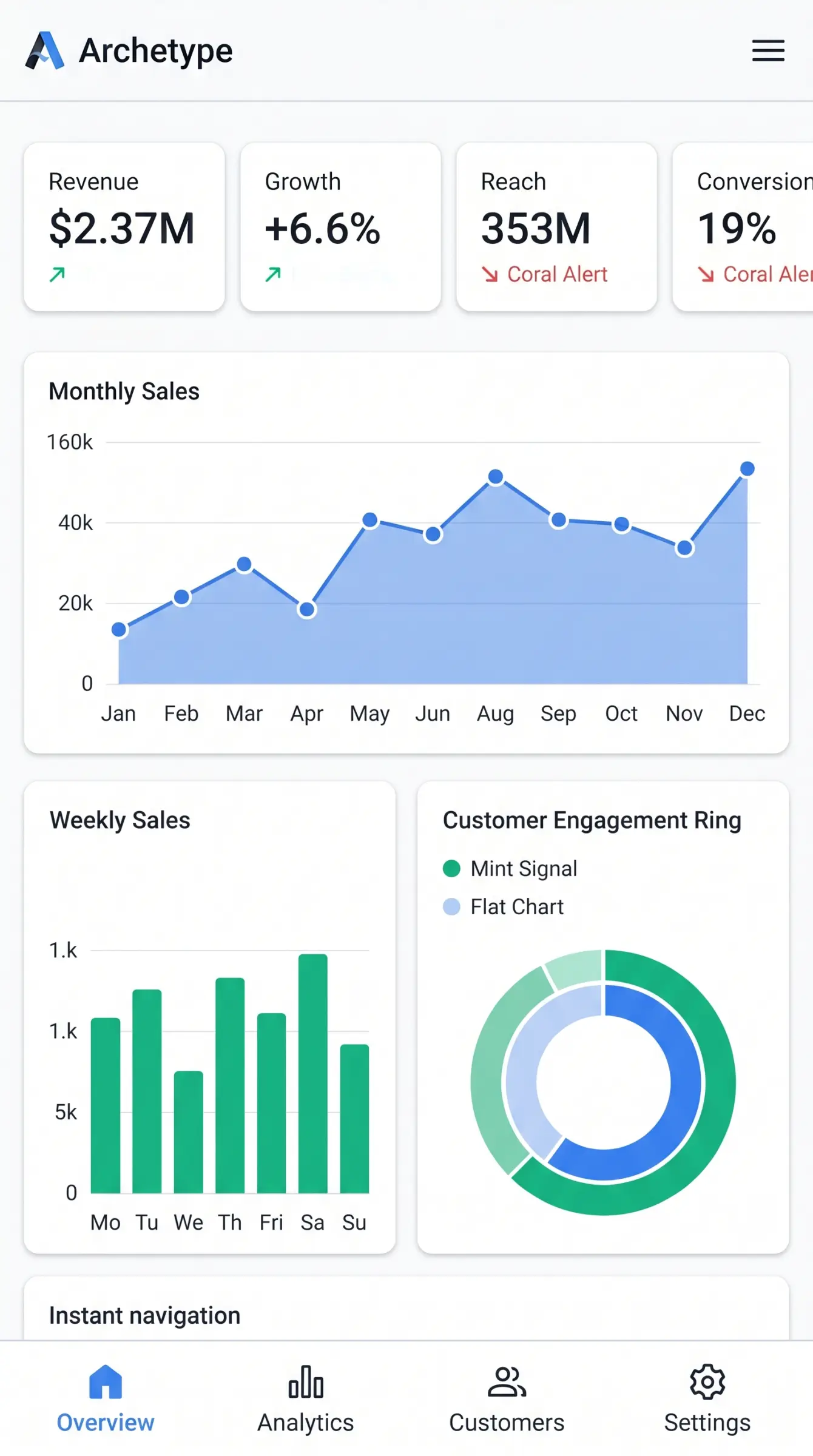 Main Landing Page