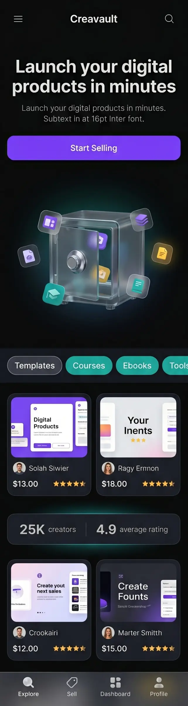 Mobile Landing Page