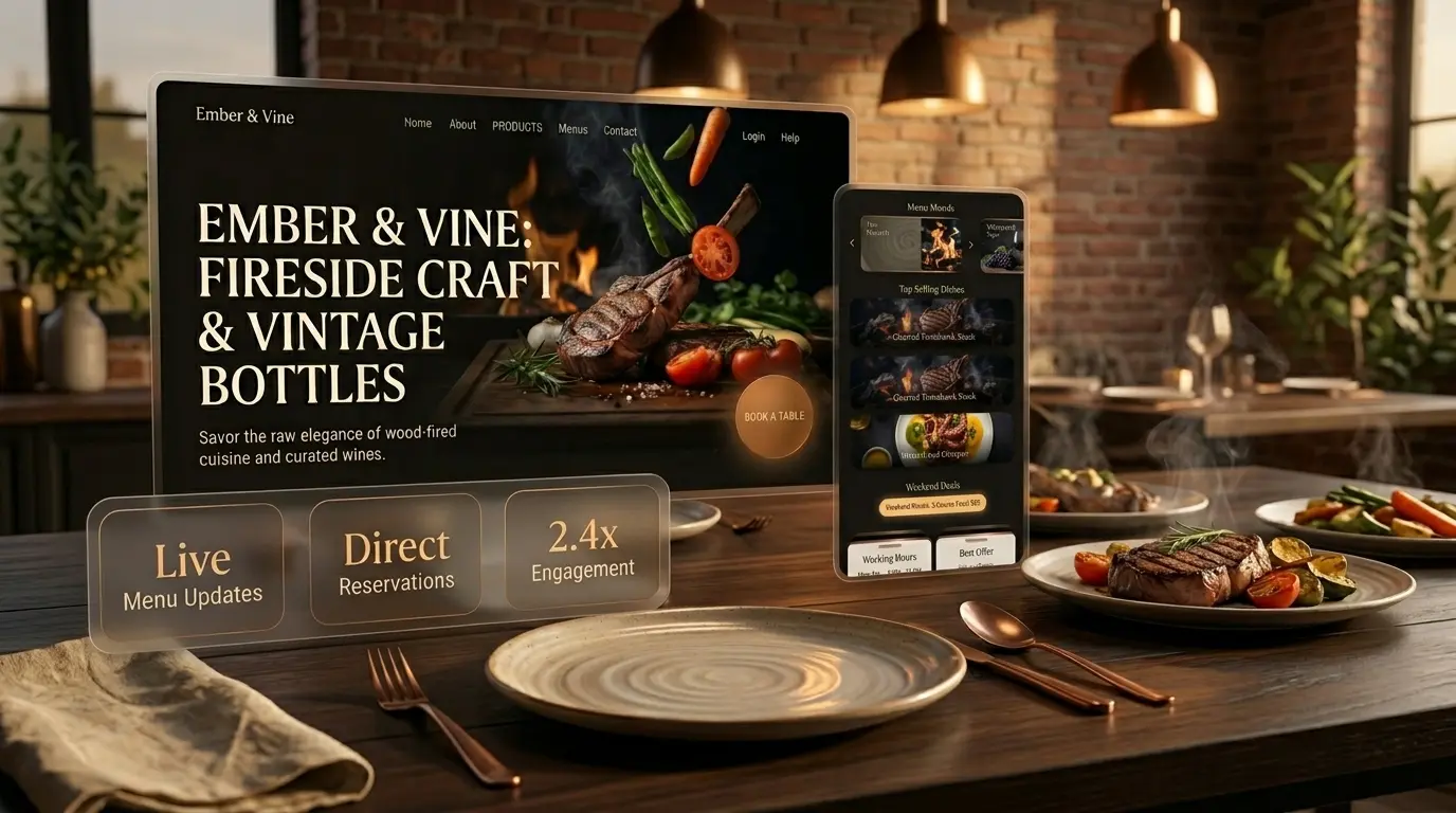 Ember & Vine — project preview