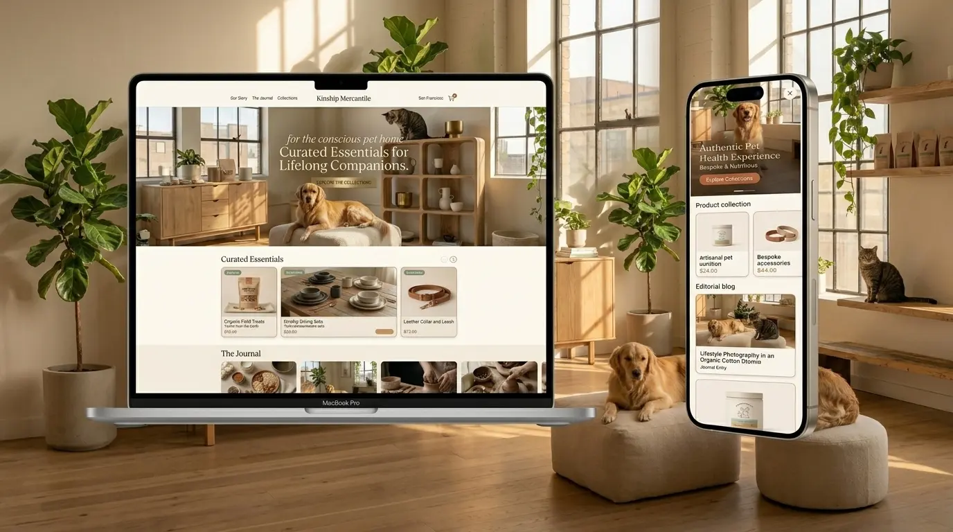 Kinship Mercantile — project preview