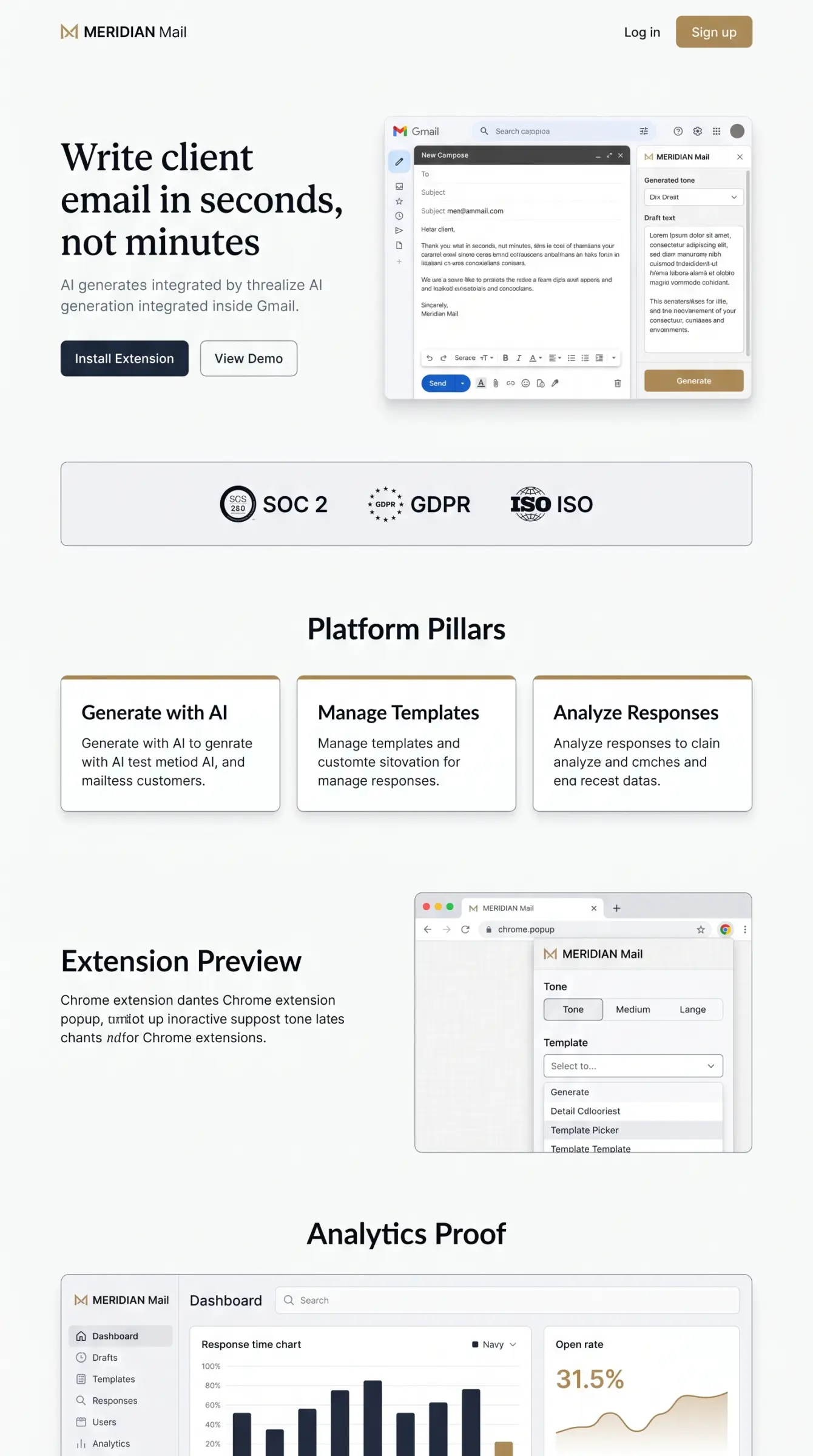 Main Landing Page