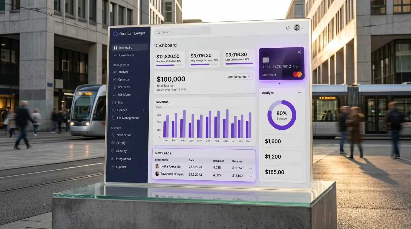 Quantum Ledger — project preview