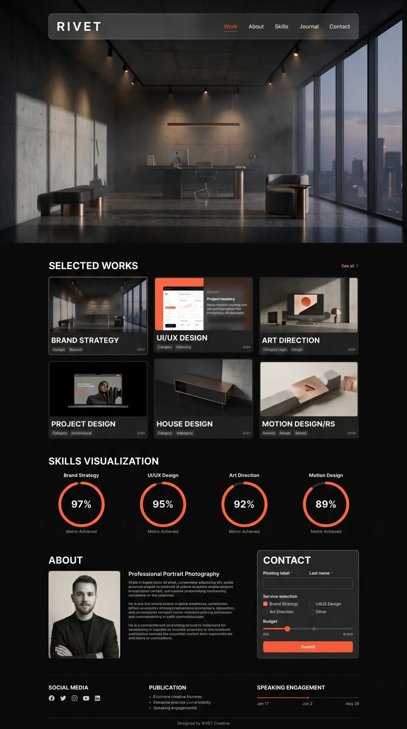 Main Landing Page