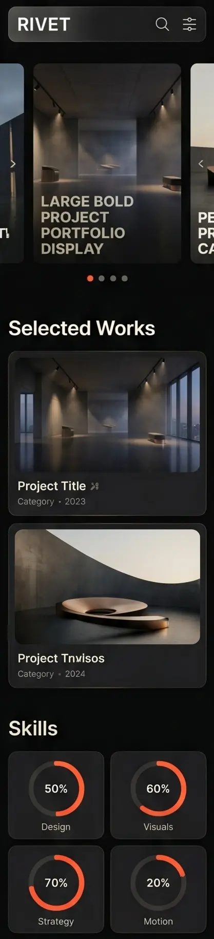 Mobile Landing Page