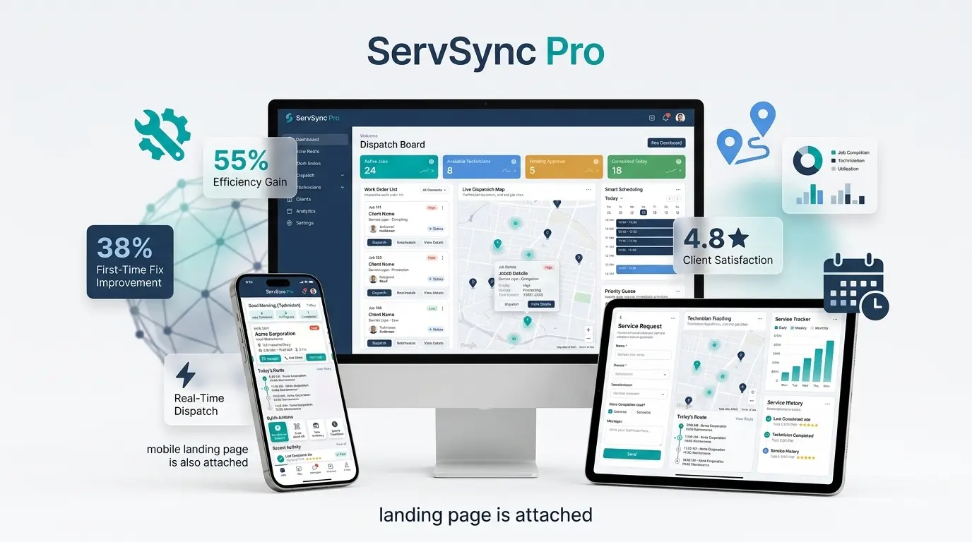 ServSync Pro Platform — project preview