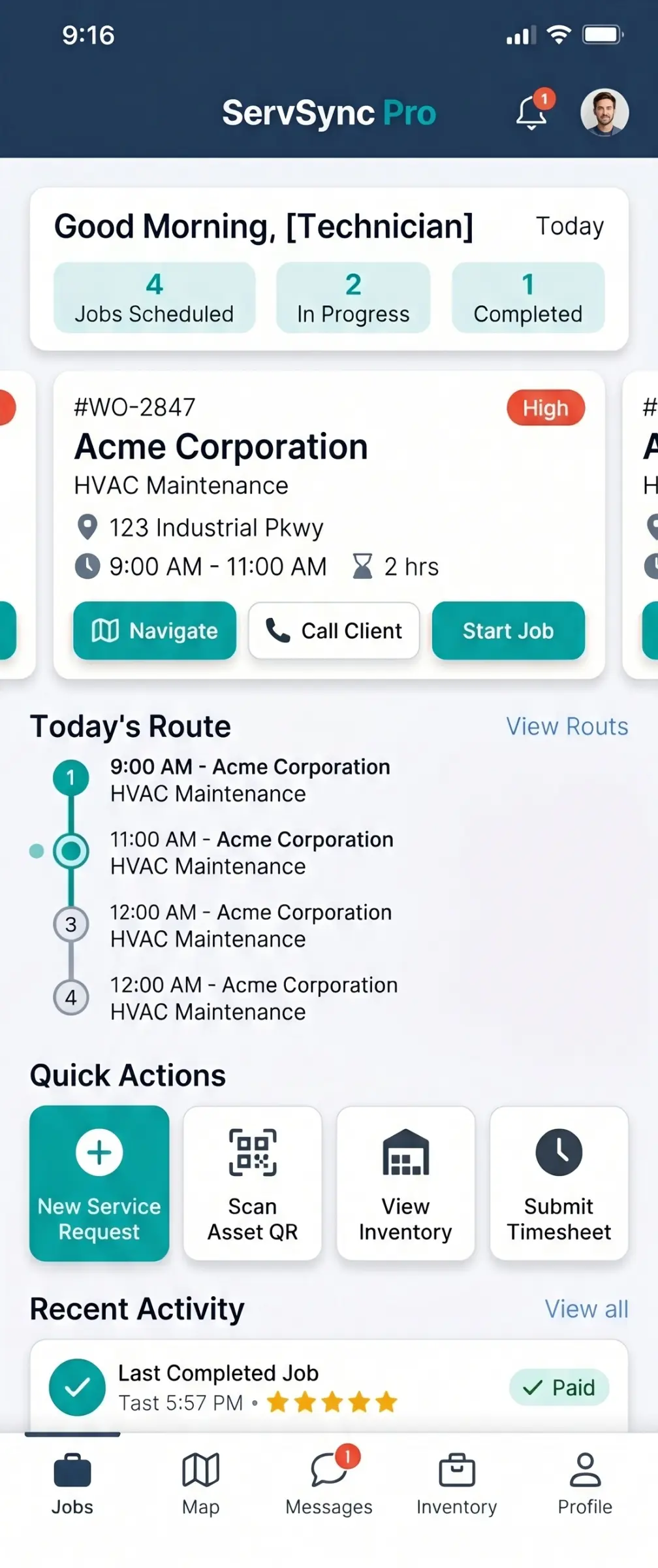 Mobile Landing Page
