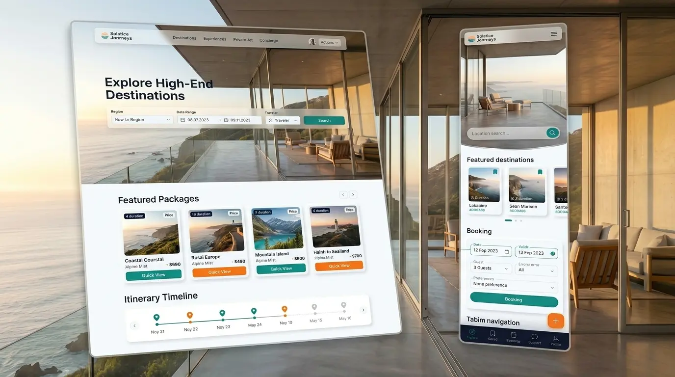 Solstice Journeys — project preview
