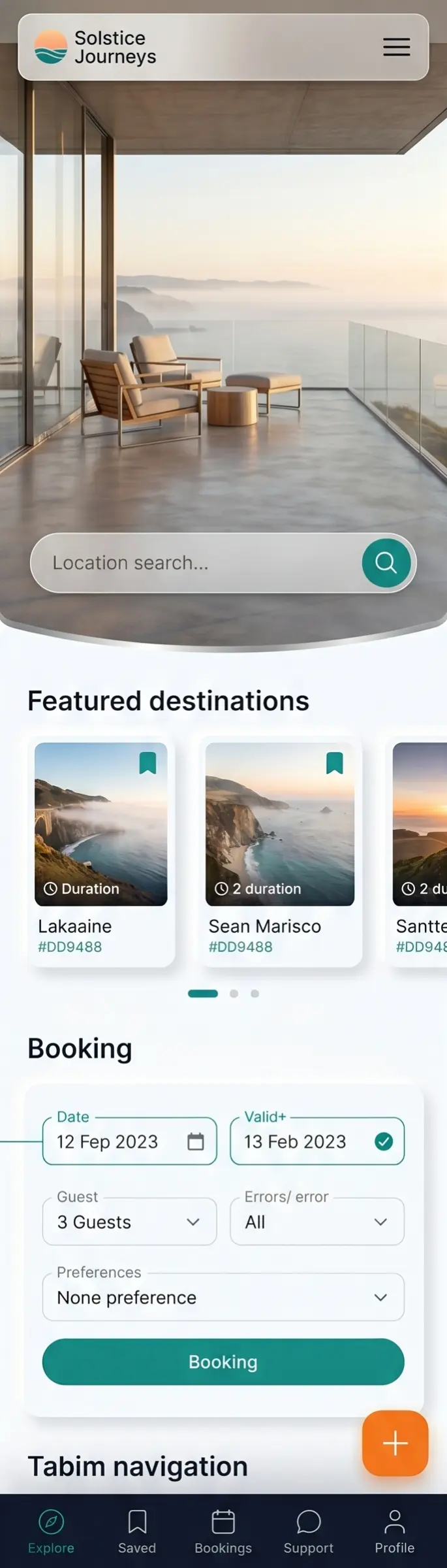 Mobile Landing Page