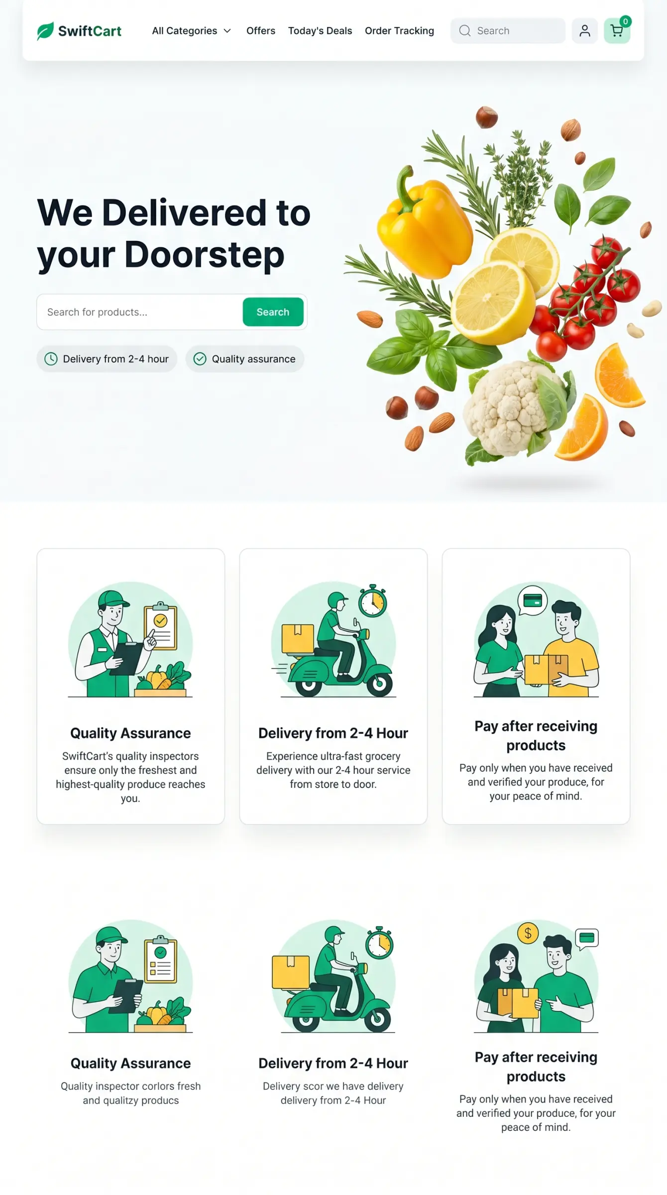 Main Landing Page