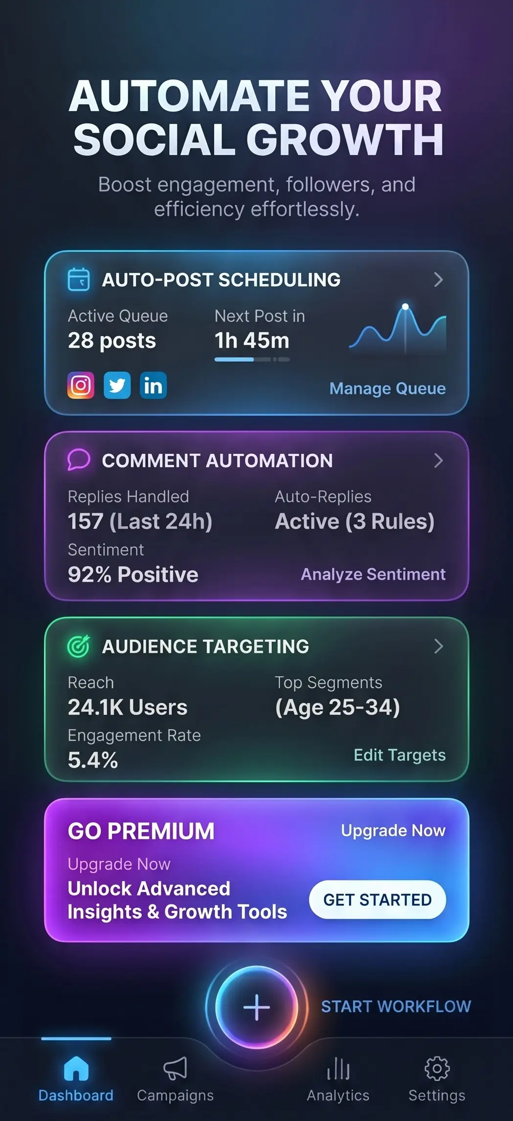 Mobile Landing Page