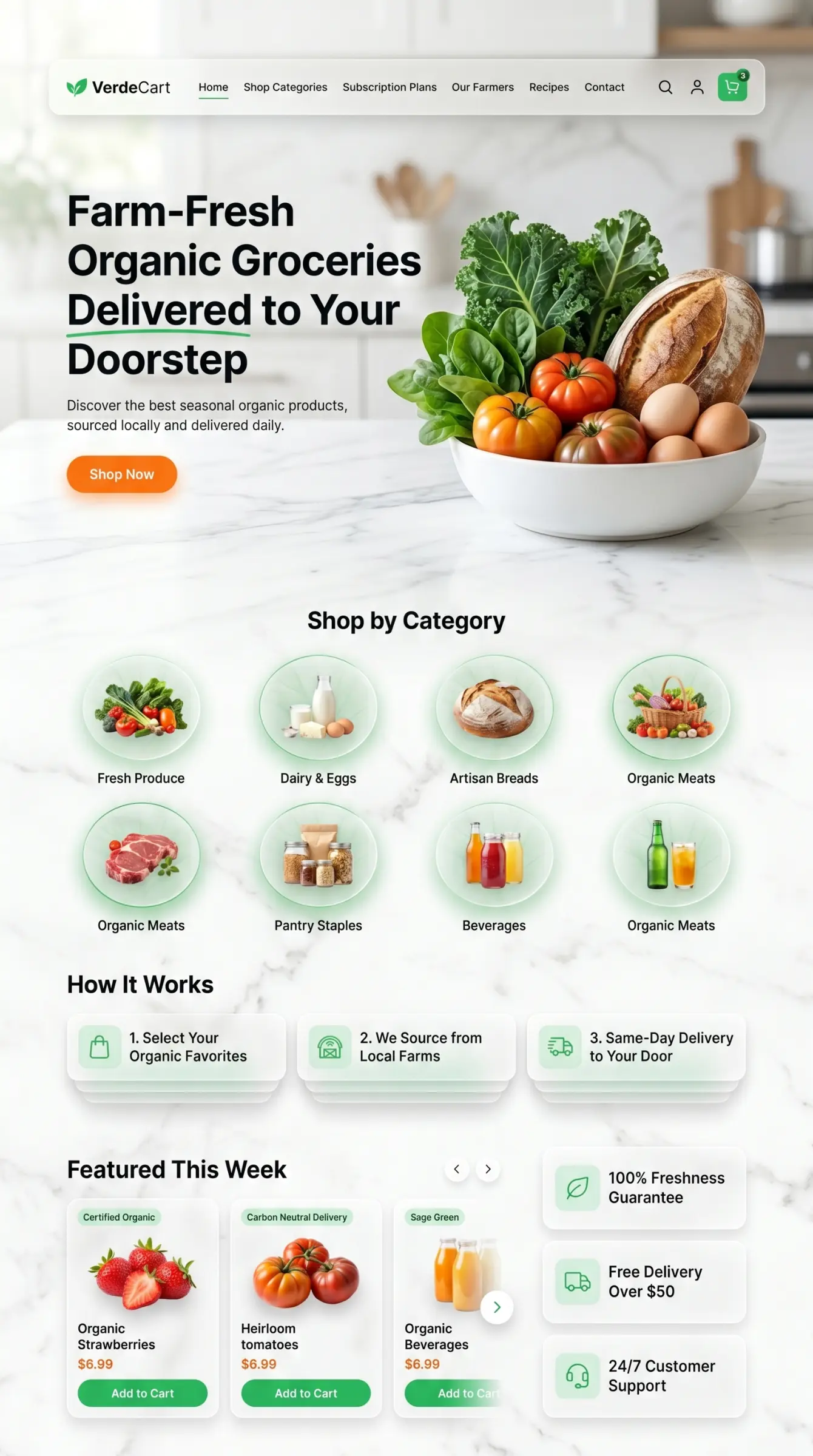 Main Landing Page Strategy