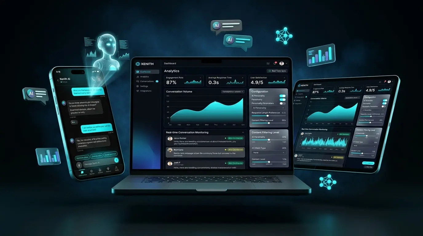 Xenith Intelligent Conversational AI Platform — project preview