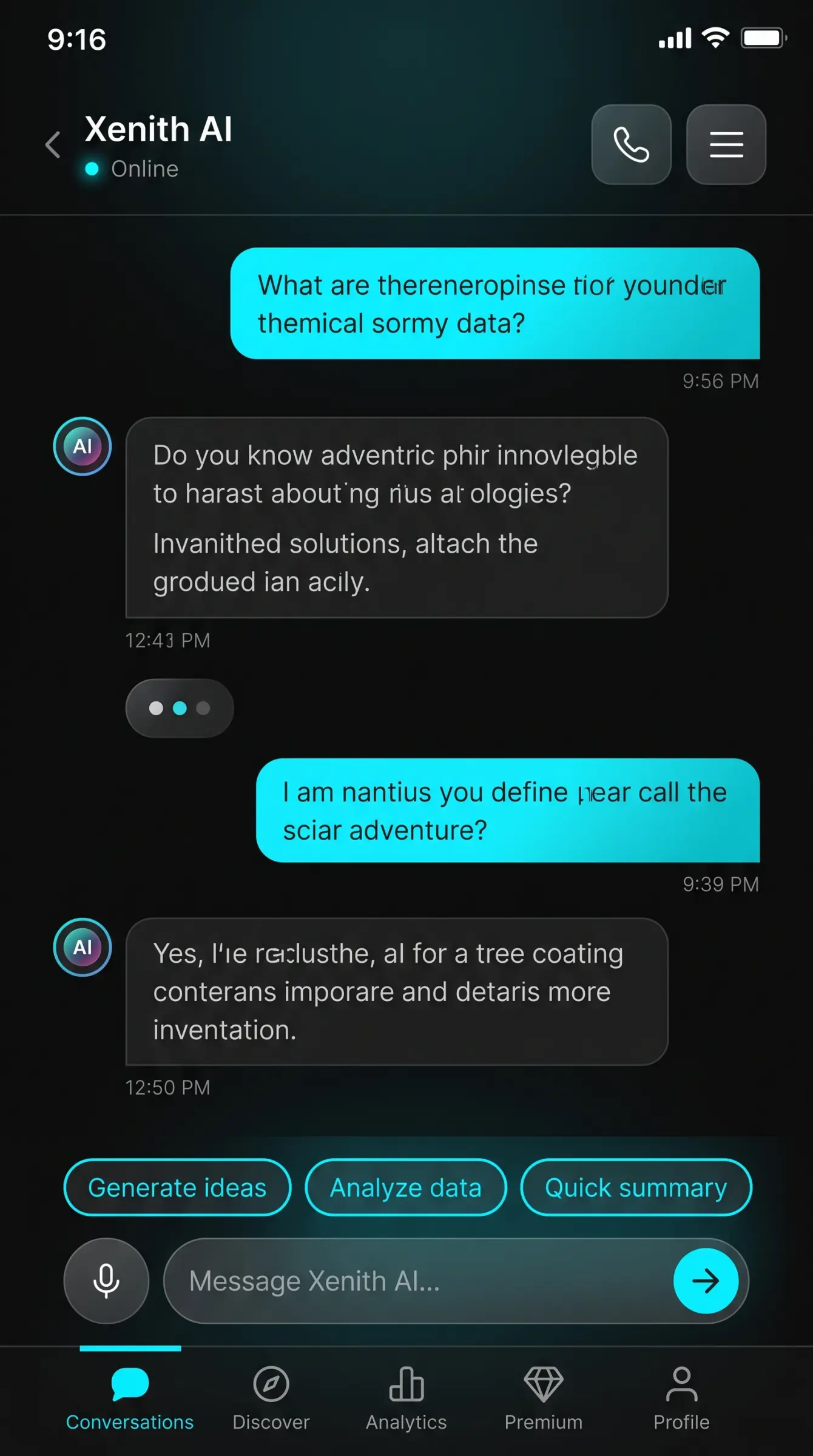 Mobile Landing Page